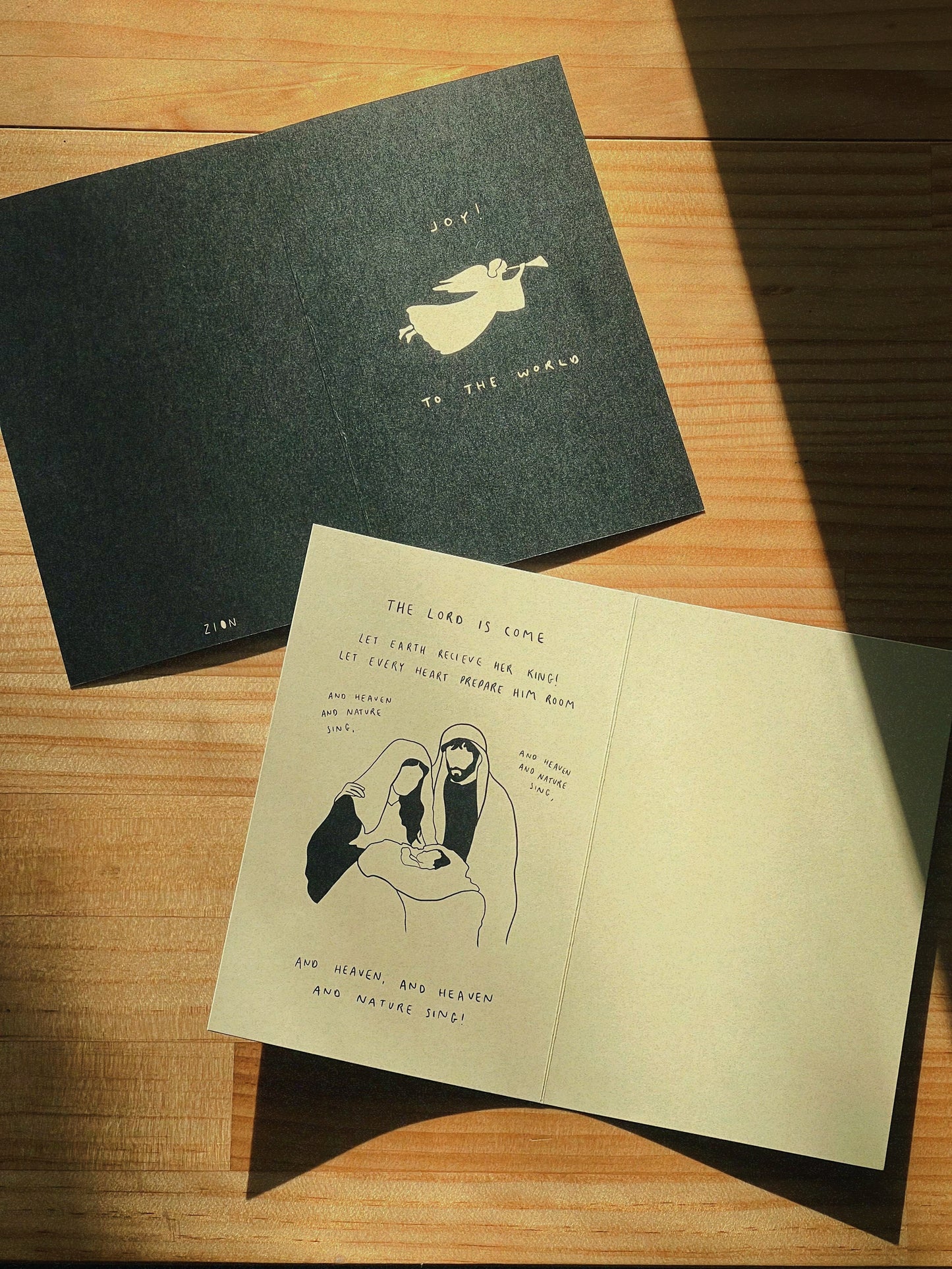 christmas cards - pack of four