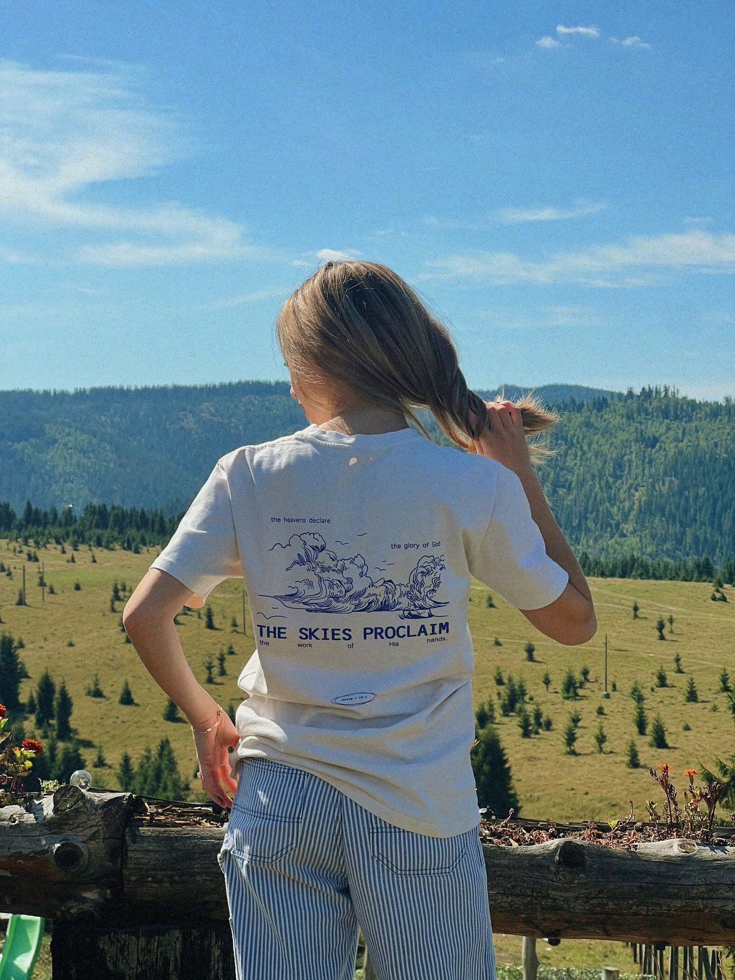 ‘the heavens declare’ - tshirt