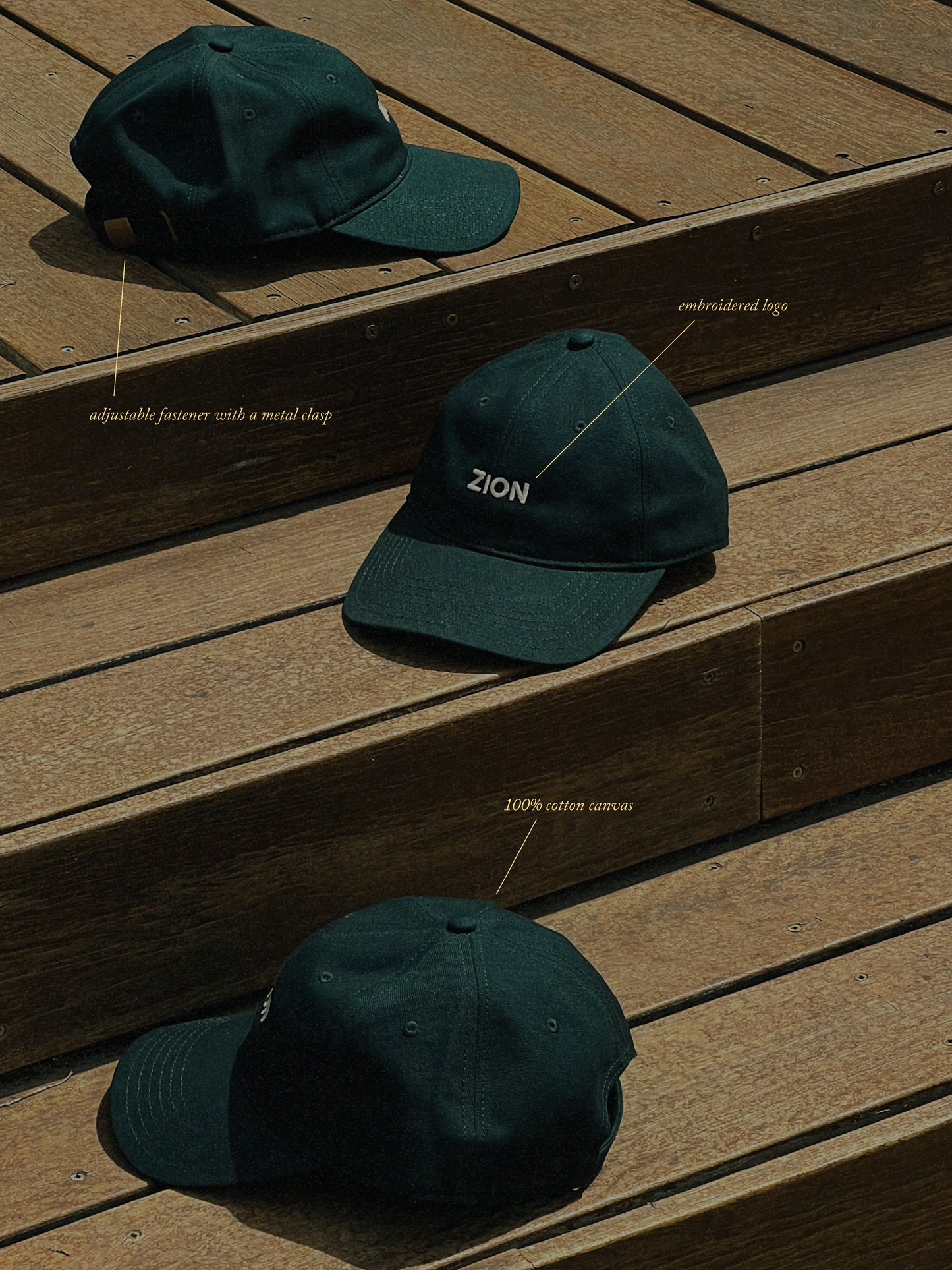 zion canvas cap